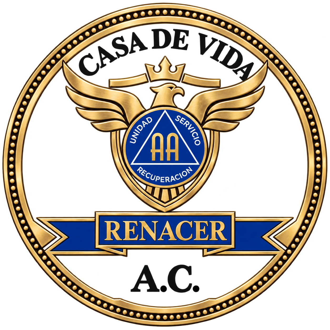 Sello de Casa de Vida Renacer A.C.